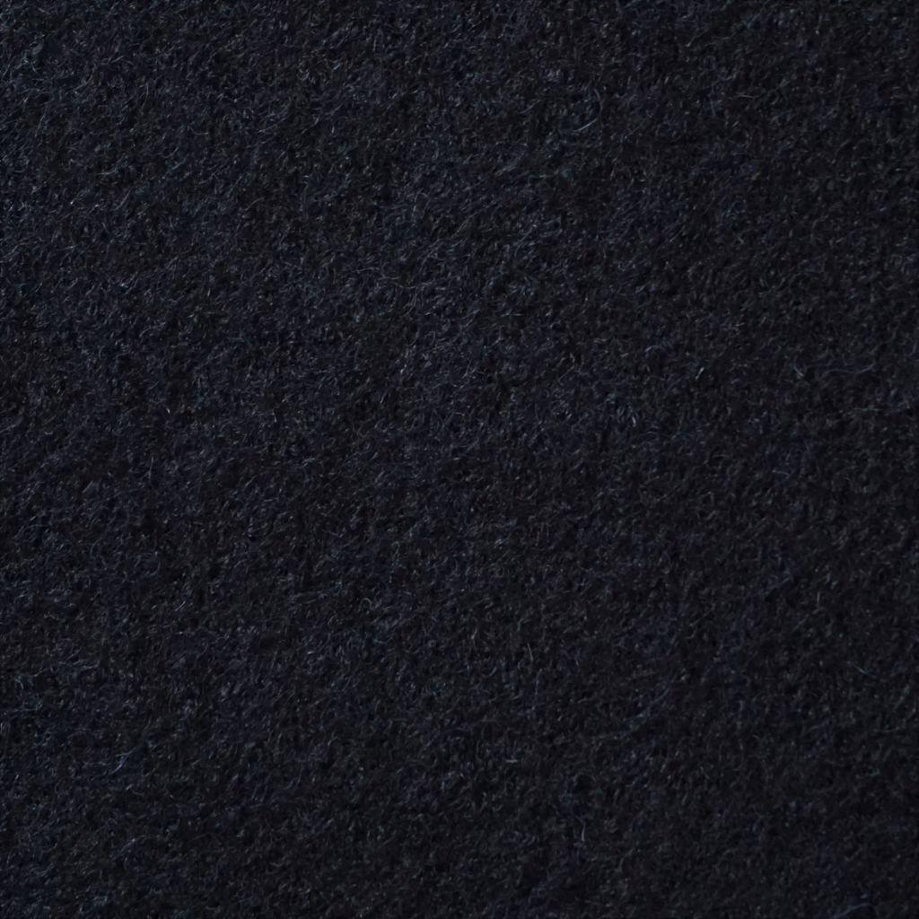 Wollwalk Walkloden aus Schurwolle schwarz